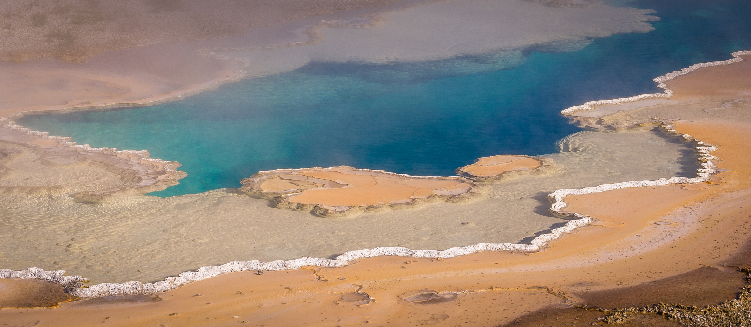 Yellowstone von oben