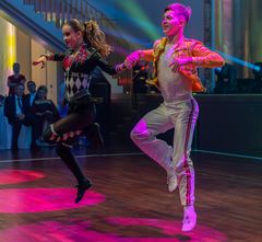 Yelyzaveta Kaverina&Heorhii Tahaibai Rock`n`Roll Junioren Weltmeister 2024 aus der Ukraine