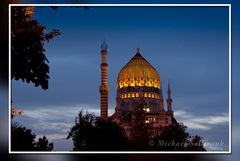 Yenidze in DD bei Nacht