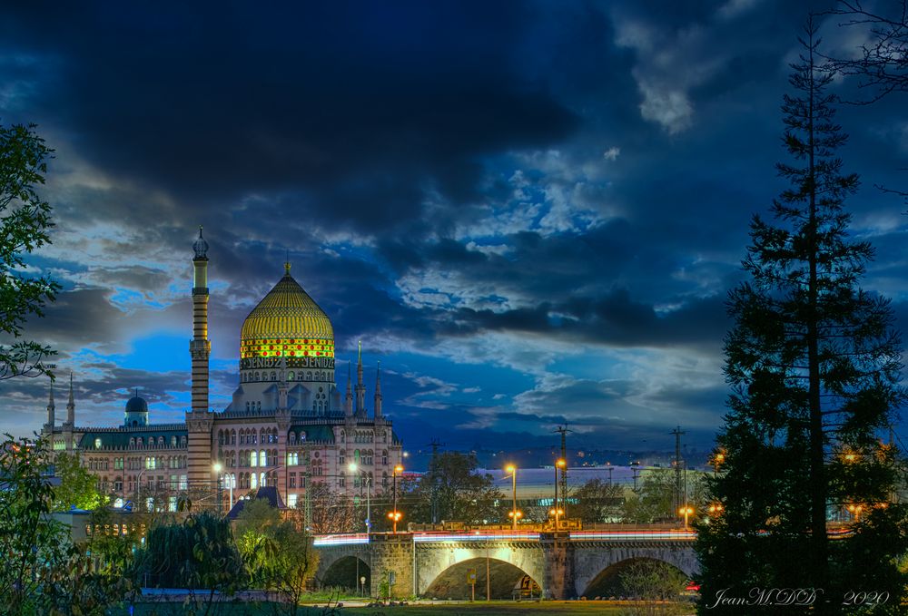 Yenidze und Marienbrücke