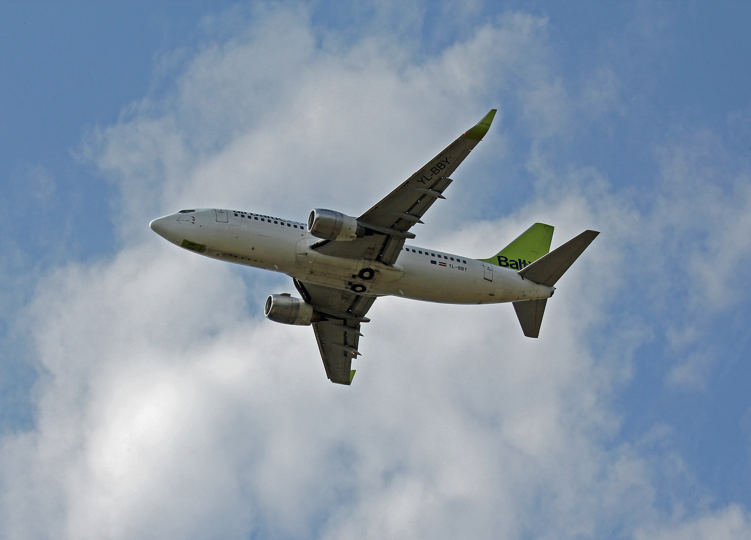 YL-BBY Boeing 737-36Q -Startphase-