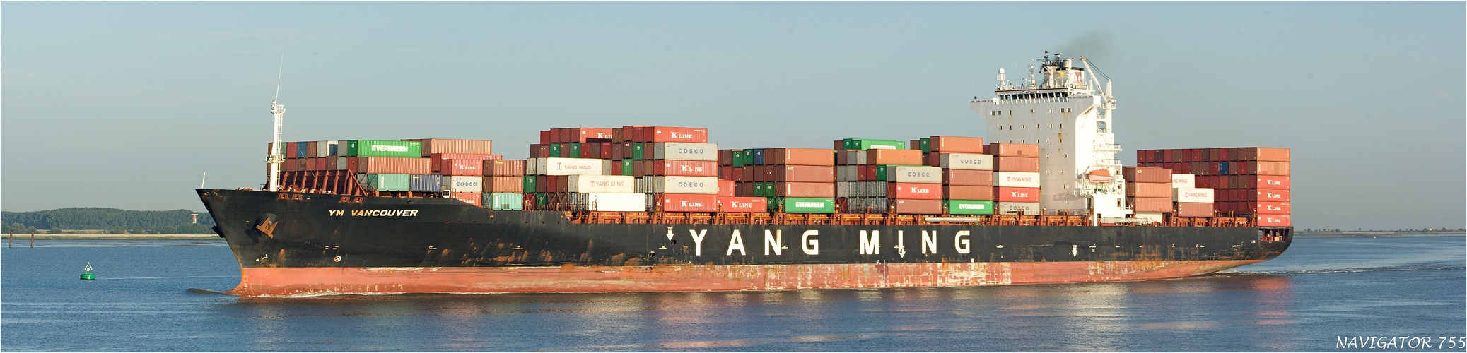 YM VANCOUVER (2) / Container Ship / Schelde / Antwerpen