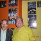 Yo con el excelentisimo alcalde de Granollers Josep Mayoral