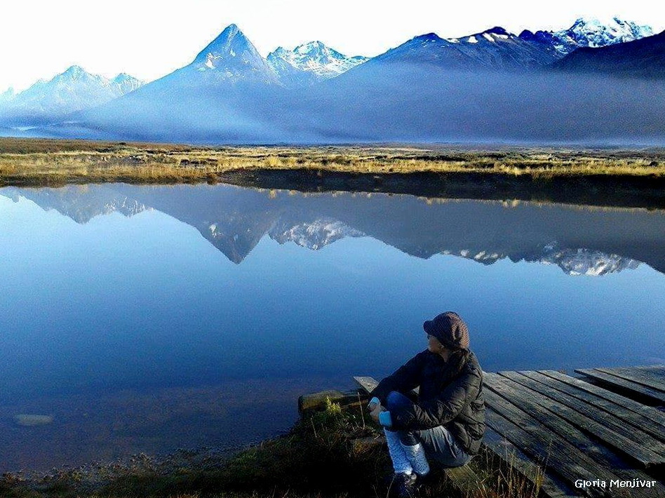 Yo, en Ushuaia, Argentina.