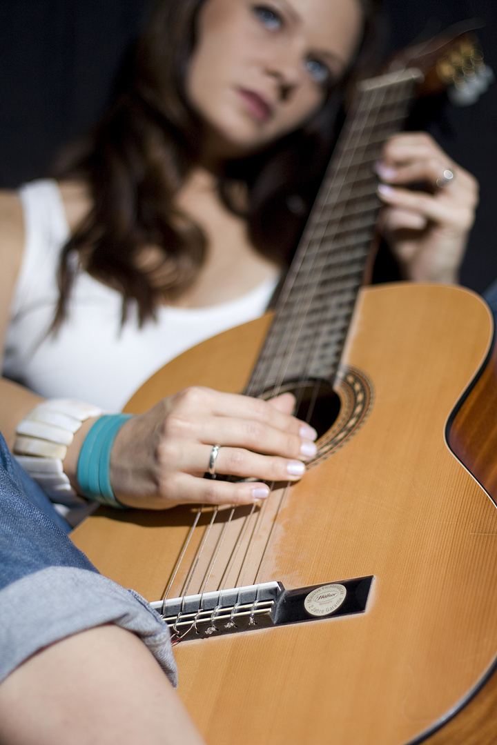 Yo y mi guitarra