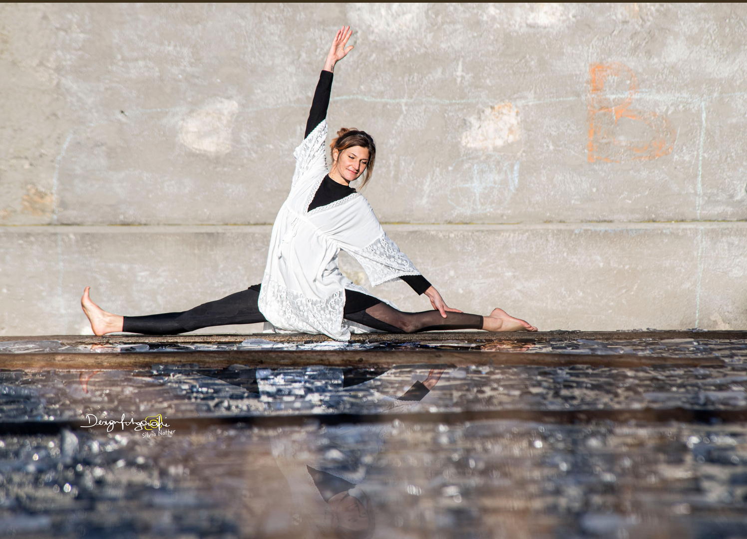 Yoga am Eiswasser 