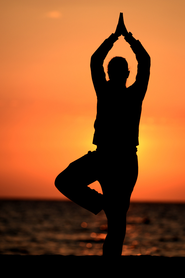 Yoga am Meer