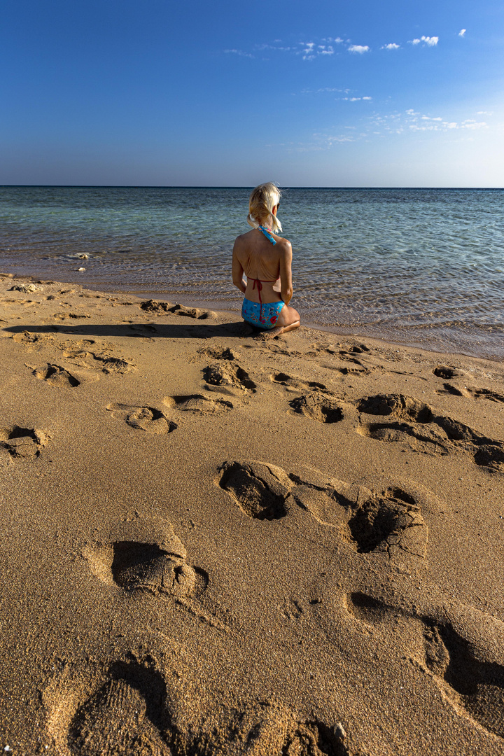 yoga am meer