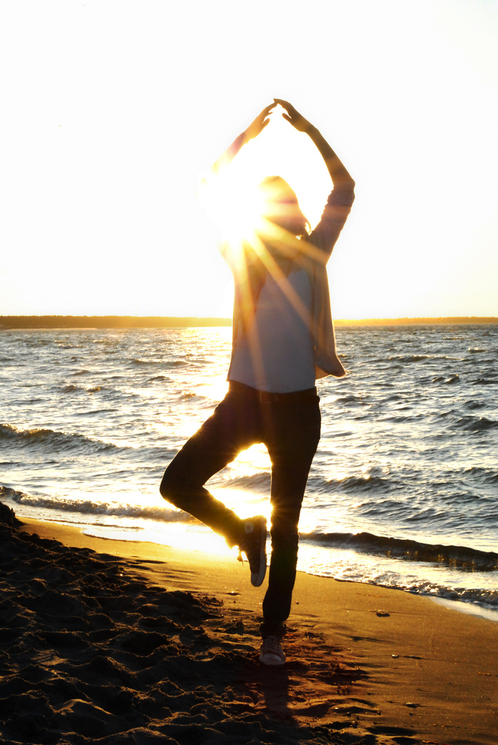 Yoga am Meer