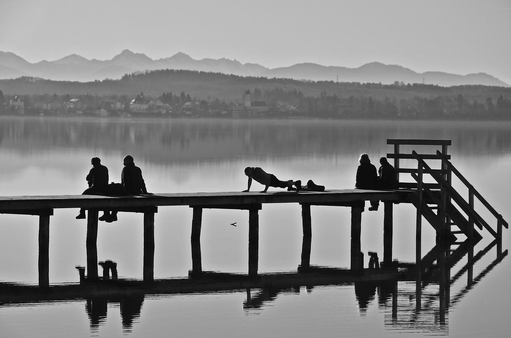 Yoga & Chillen am Steg