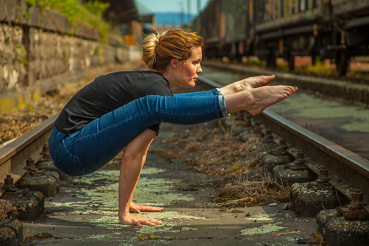 Yoga-Handstand