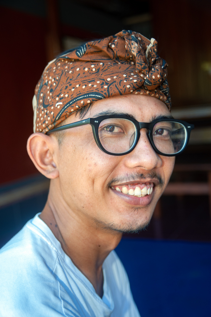 Yoga portrait at the Meminang festival