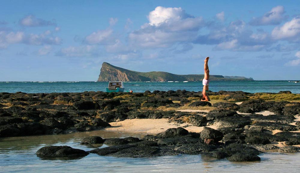 Yogasession Mauritius II