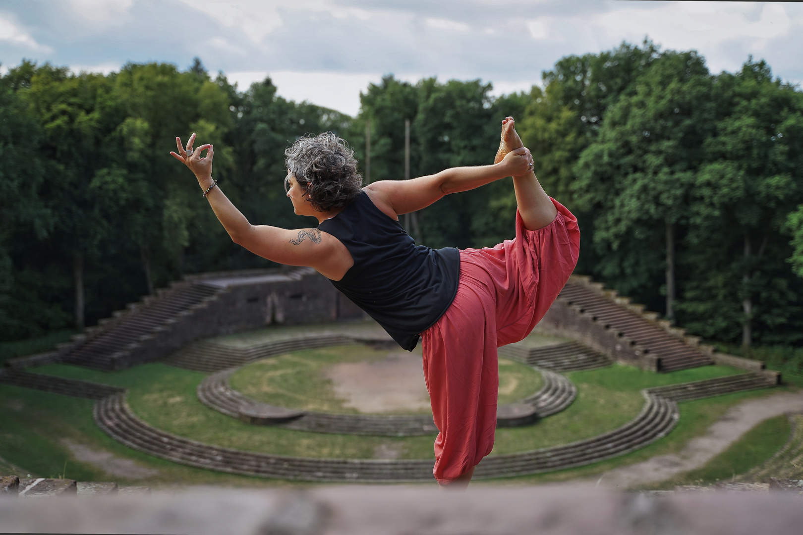 Yogastunde mit Kerstin 