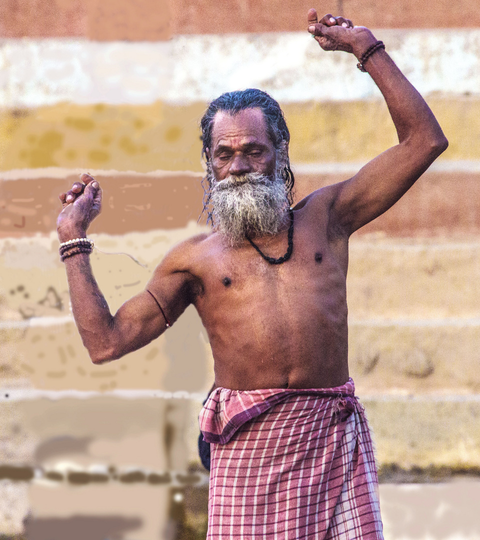 YOGUI A ORILLAS DEL GANGES