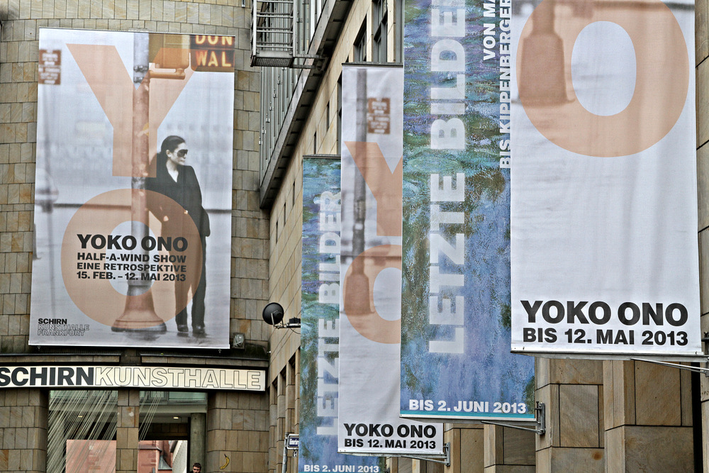 Yoko Ono in der Schirn