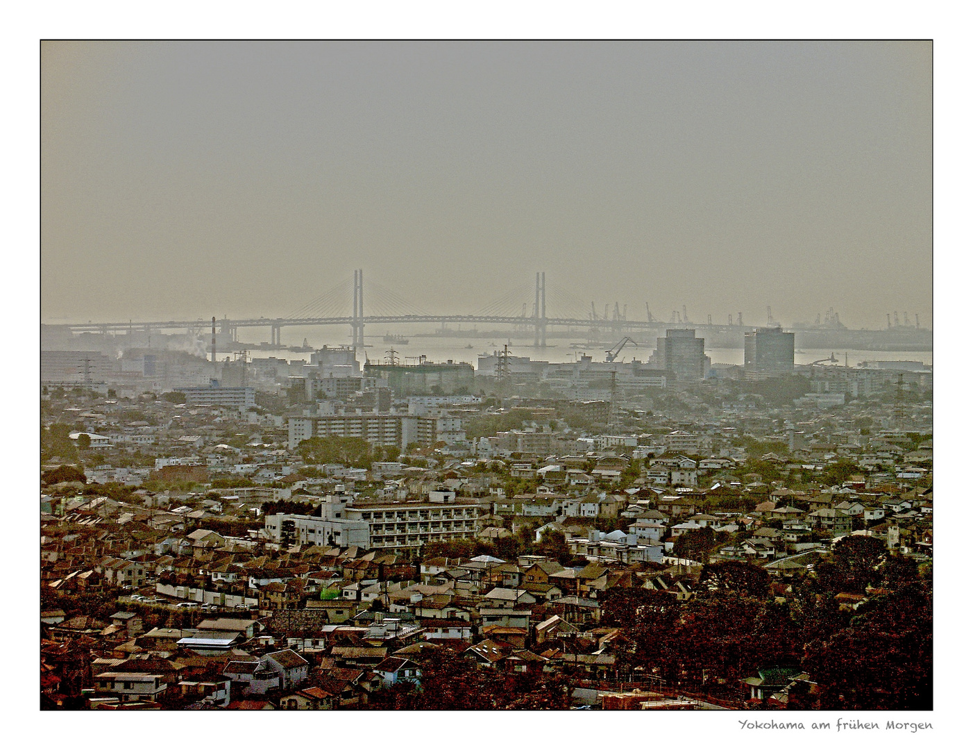 Yokohama an einem frühen Oktobermorgen...