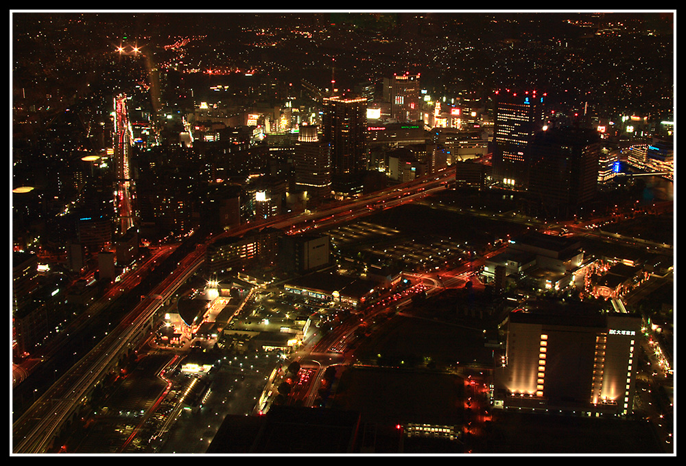 Yokohama bei Nacht