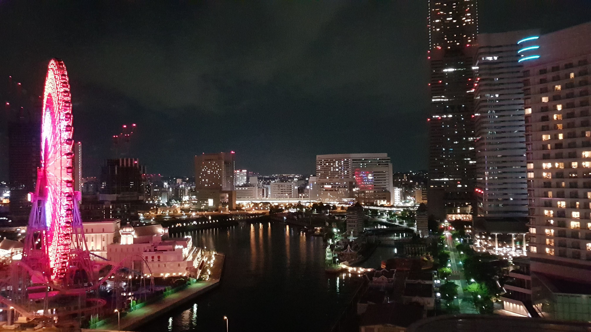 Yokohama by night September 2018