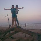 YOOP Y PATITOO EN LA PLAYA