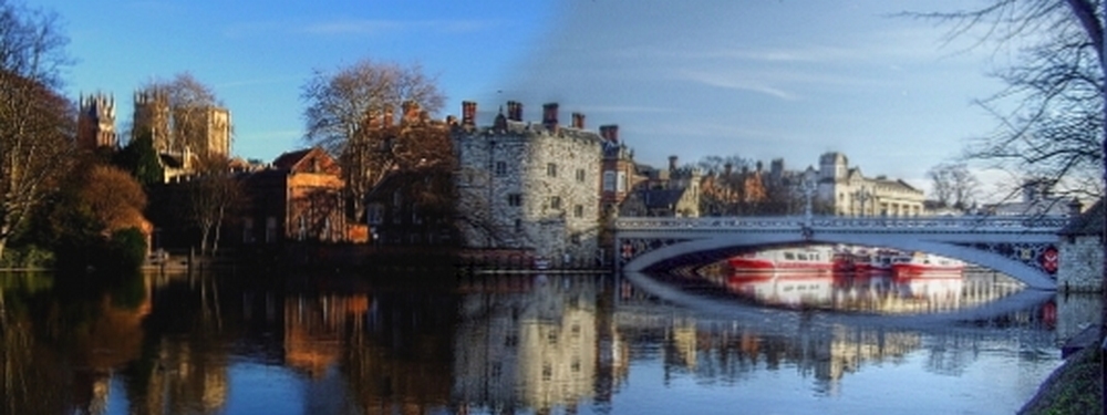 York in flood .