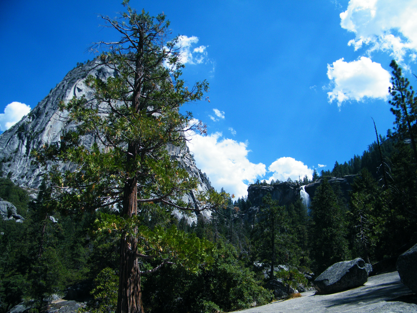 Yosemite Nationalpark am Nevada Fall