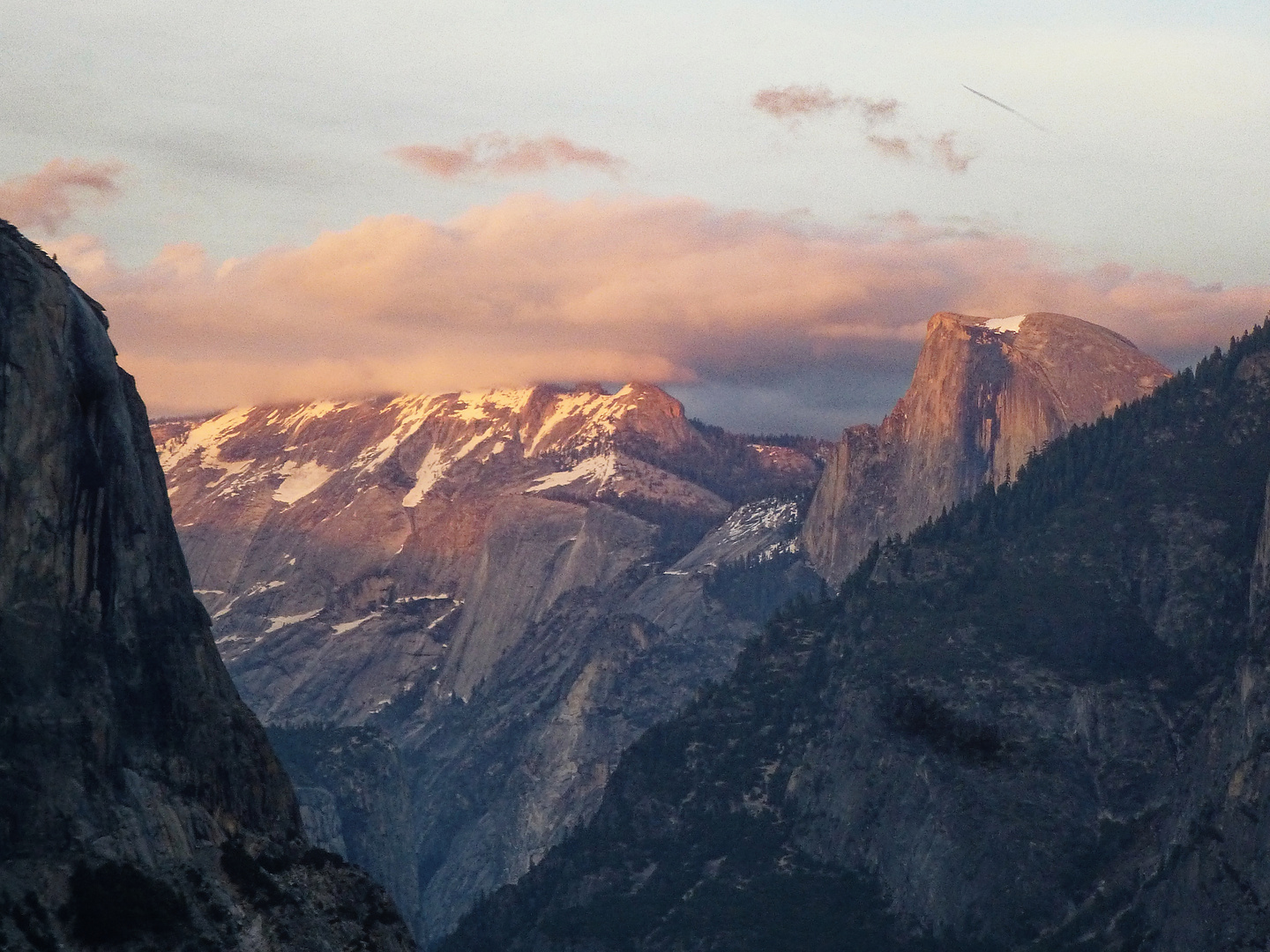 Yosemite Nationalpark in der Abendsonne