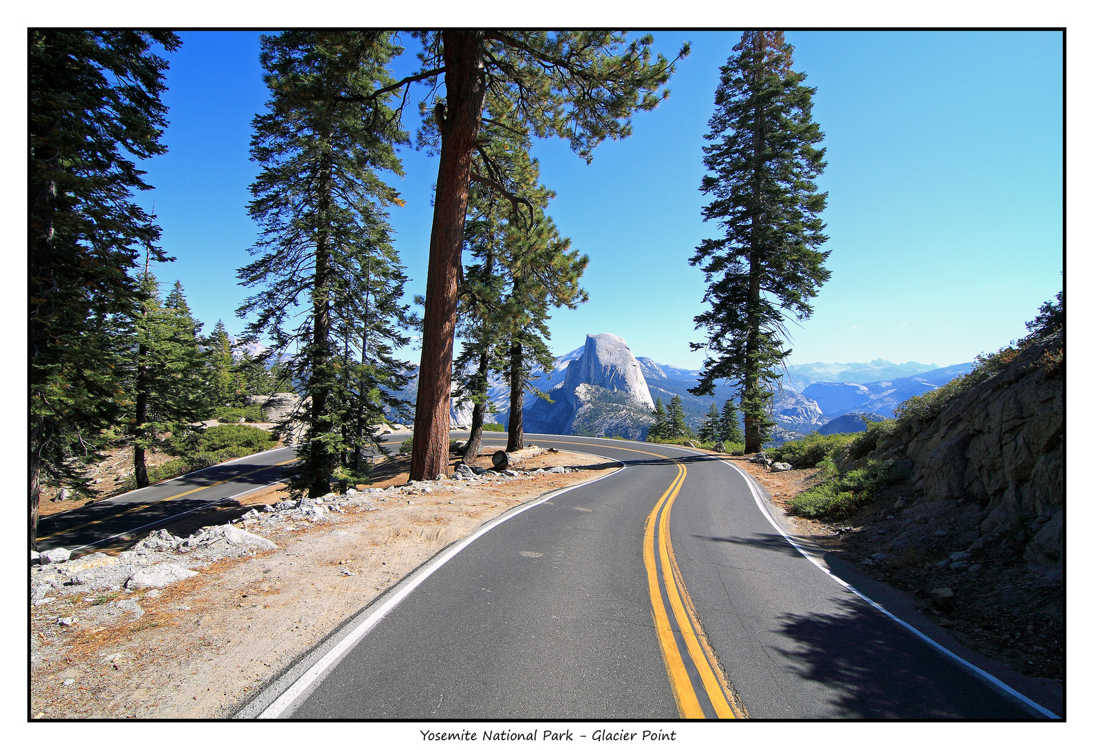 Yosemite NP - Nahe Glacier Point