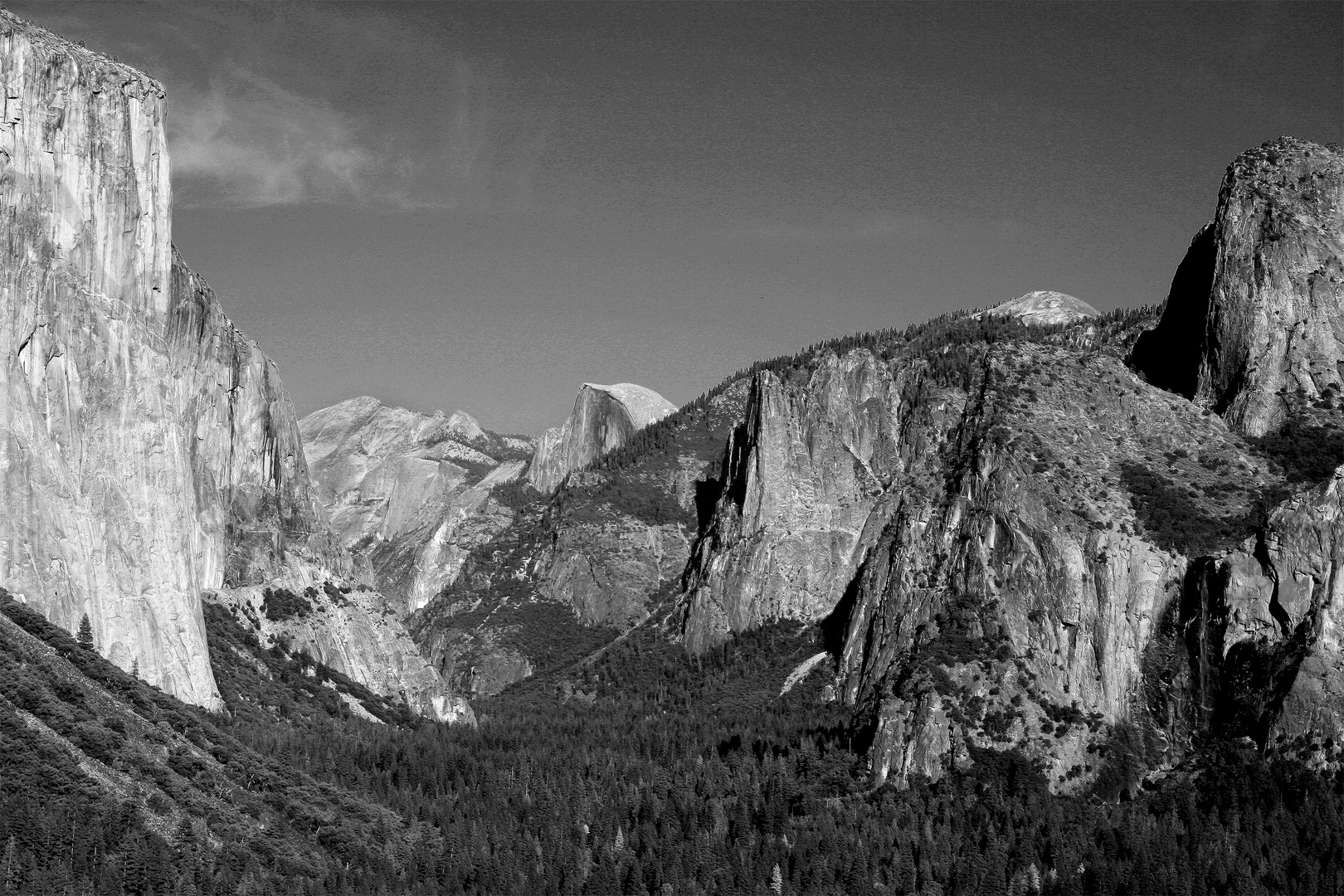 Yosemite NP ::: Tunnel View - Half Dome