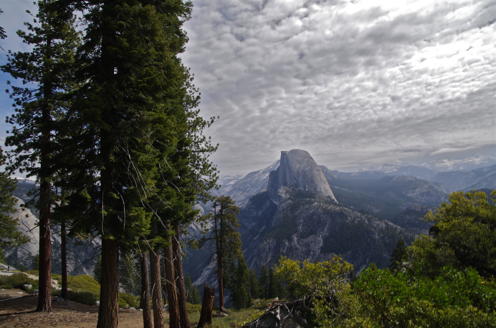 Yosemite Park, Panoramatrail mit Halfdome