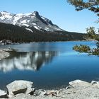 Yosemitiy National Park, Bergsee, Winter im Mai, USA