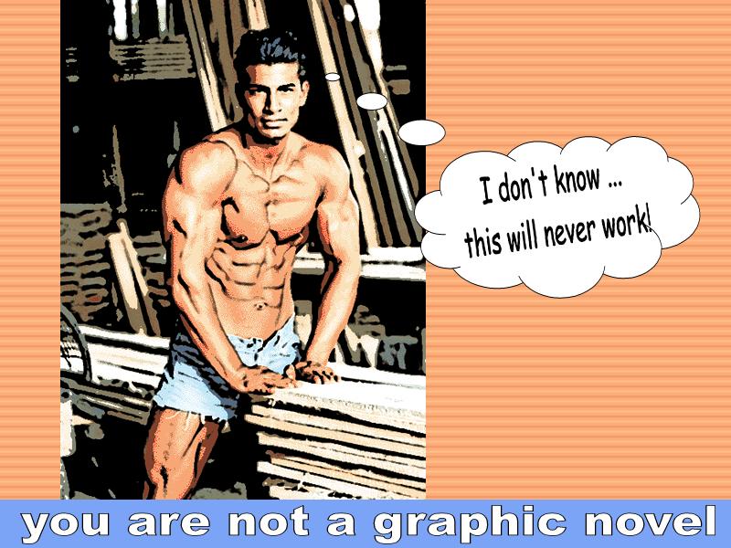you are not a graphic novel