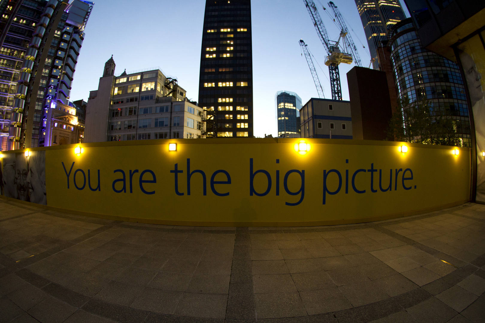 You are the big picture