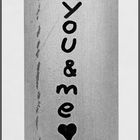 you & me