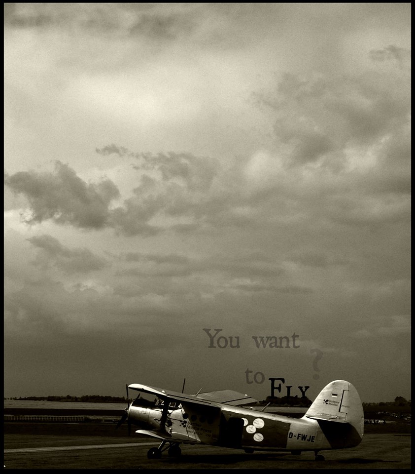 You want to fly?