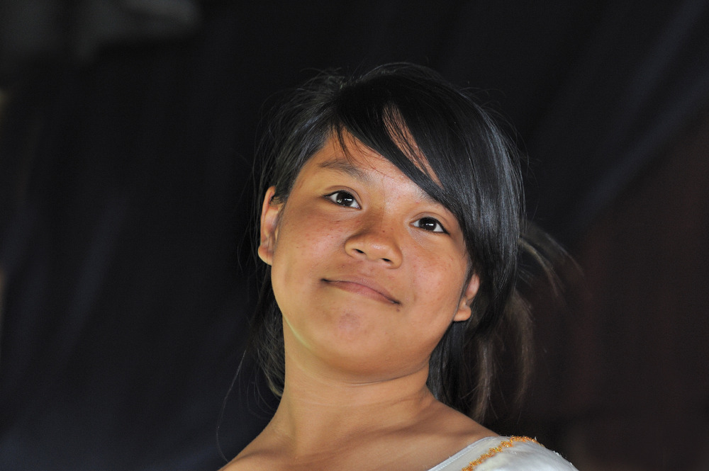 Young Apsara dancer