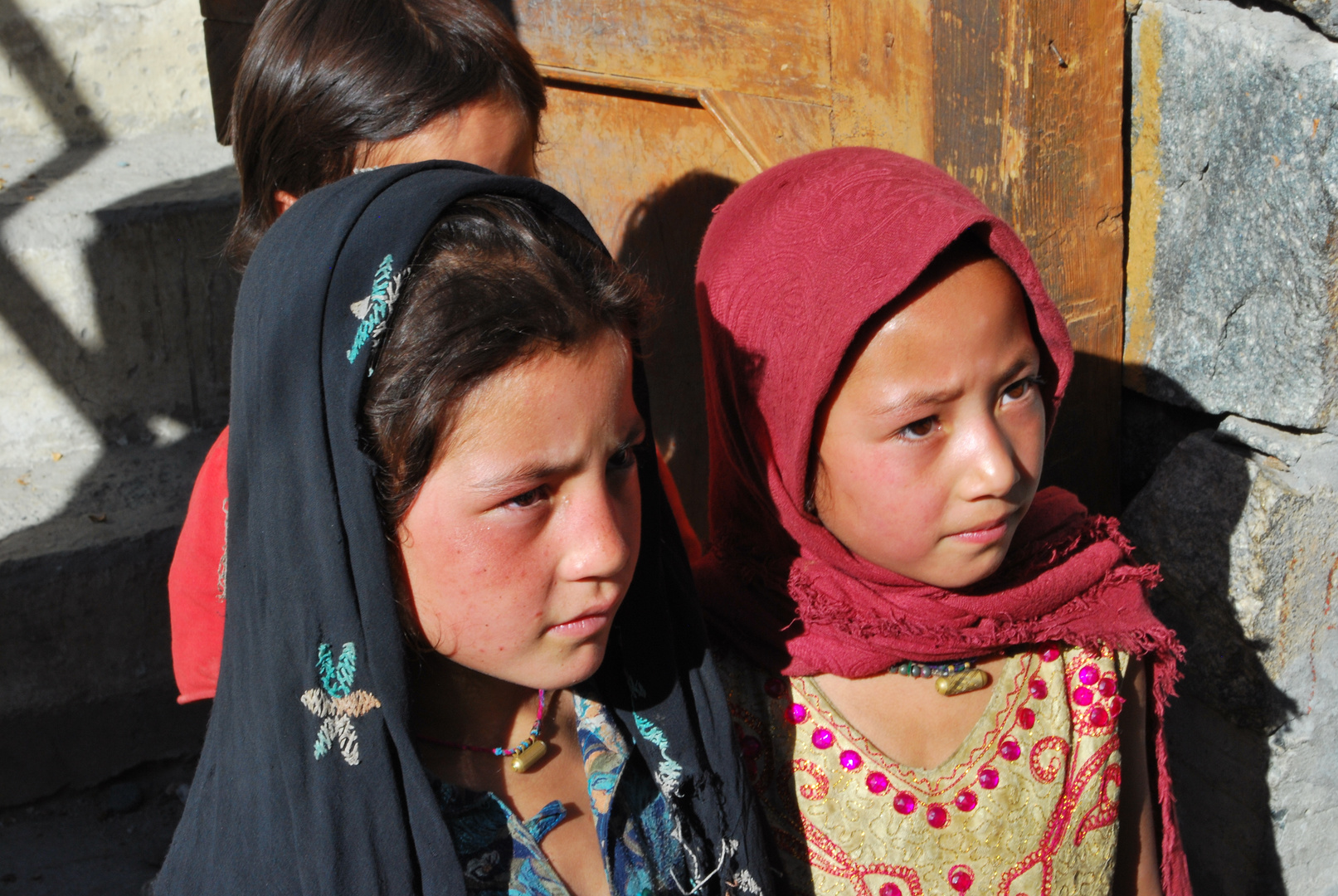 Young Baltistani Girls in Turtuk