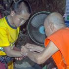 Young Bhutanes monk gets blessed