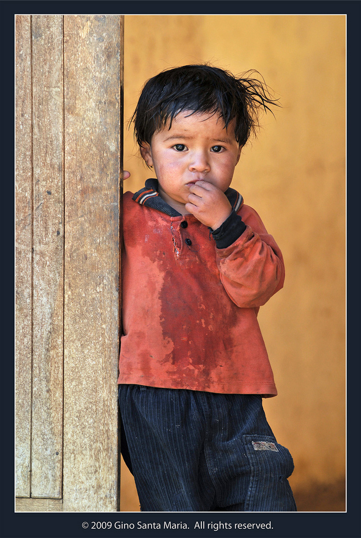 Young Boy in Cajabamba, Peru