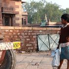 young boy in the streets of Jaipur, India