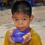 Young boy in Yangon