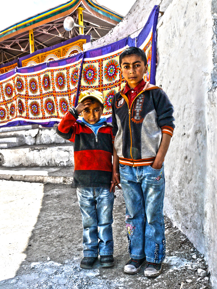 young boys in leh ladakh...