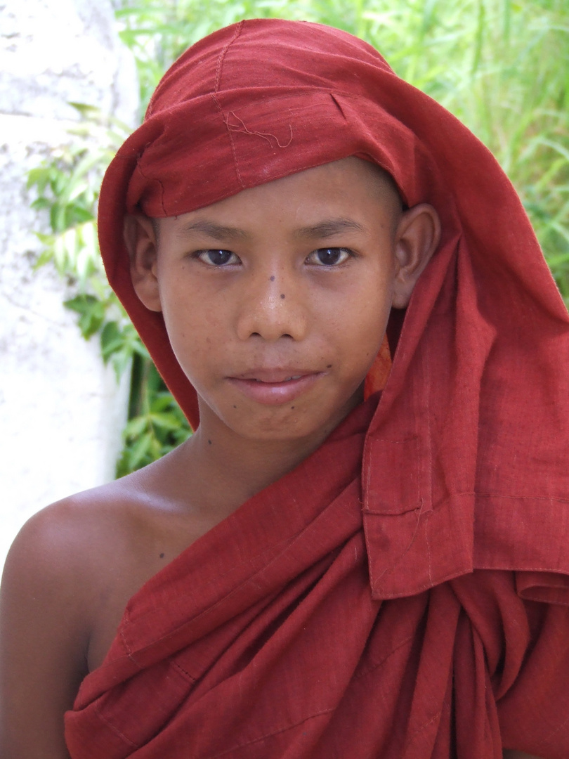 Young Burmese Monk