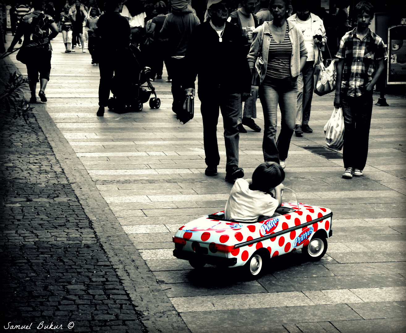 young driver in Keszthely