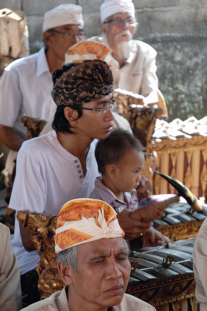 Young Gamelan musican