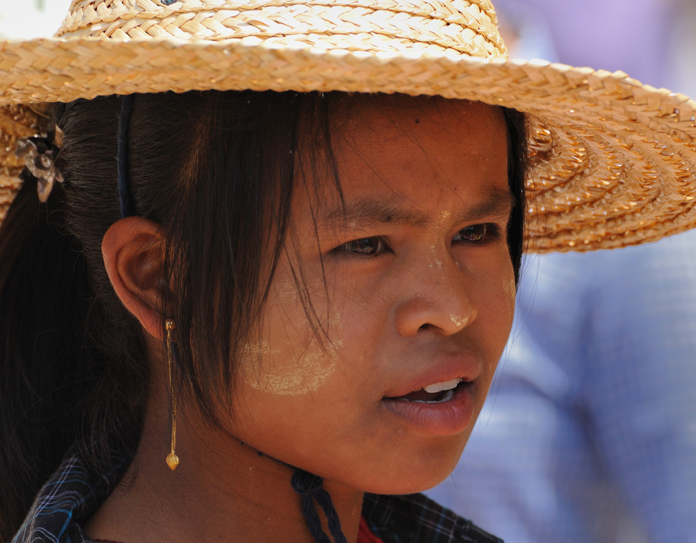 Young Gilrl with Hat