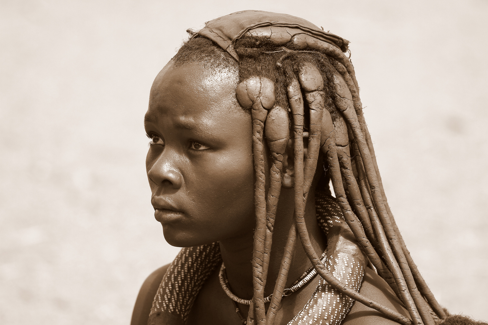 Young himba girl