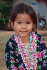 Young Hmong girl near Luang Namtha