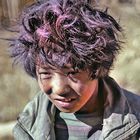 Young inhabitant in Mustang city