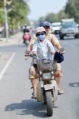 young Khmer "Easy Rider"